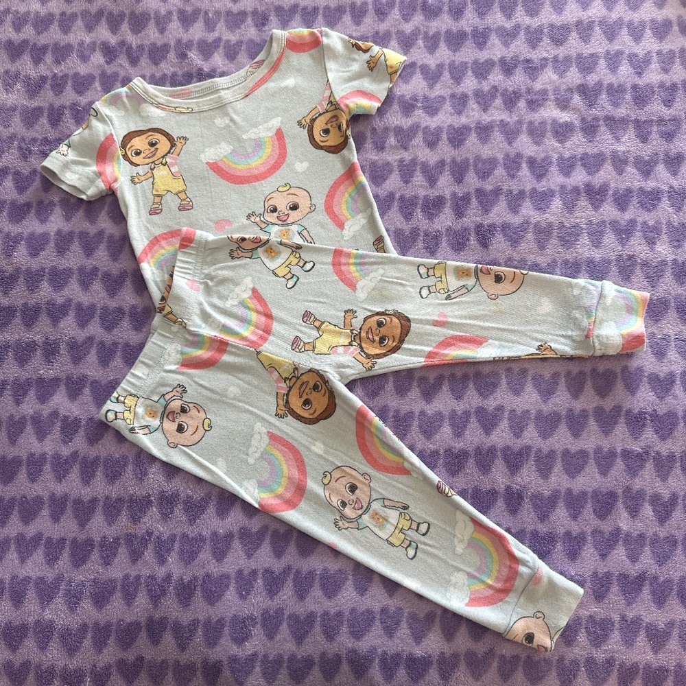 Cocomelon Toddler Girl PJ Set